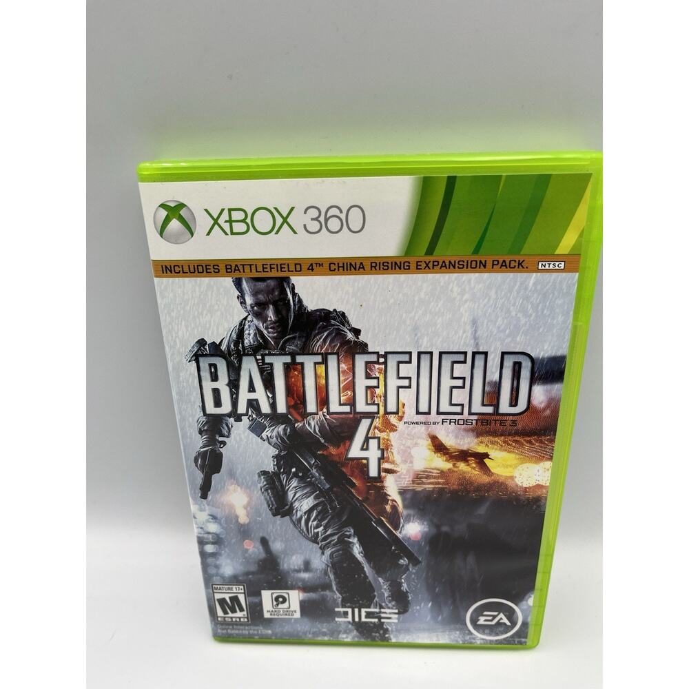 Battlefield 4 (Microsoft Xbox 360, 2013) Complete In Box